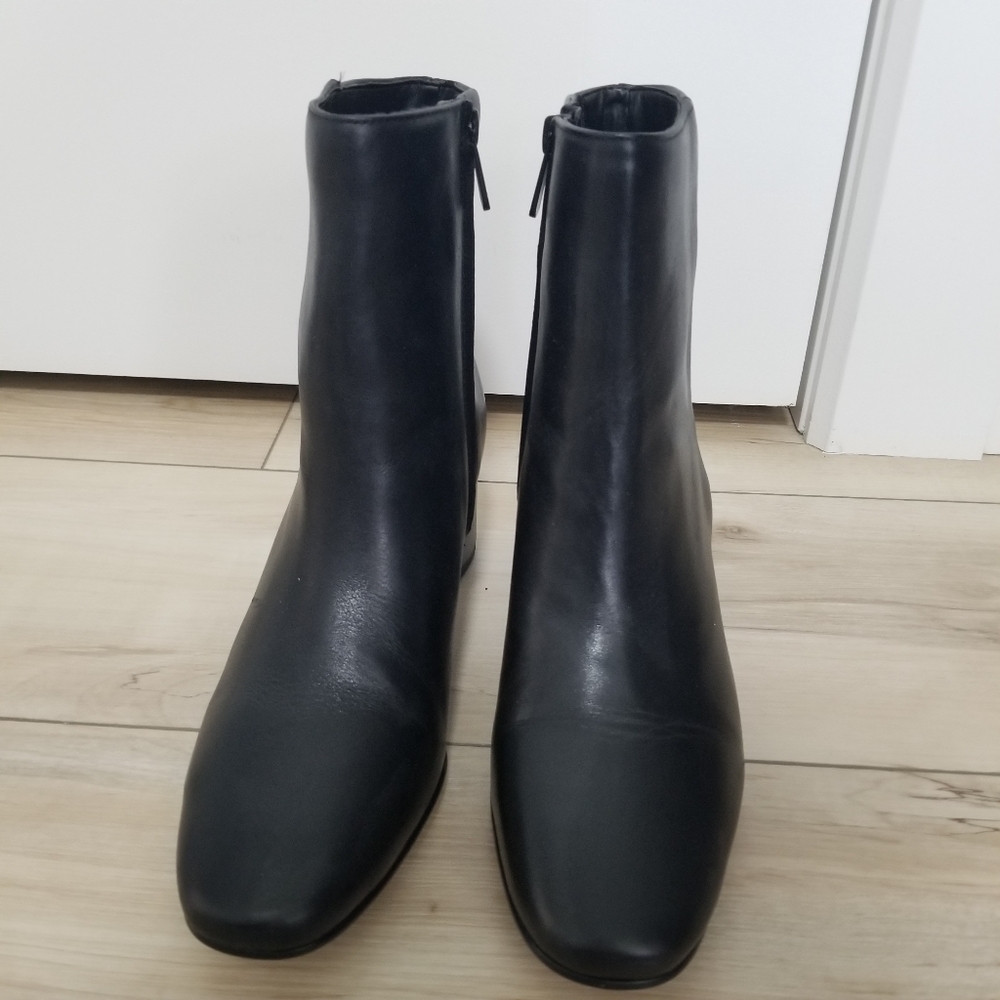 Sam Edelman - Black Leather Boots (Size 7.5)